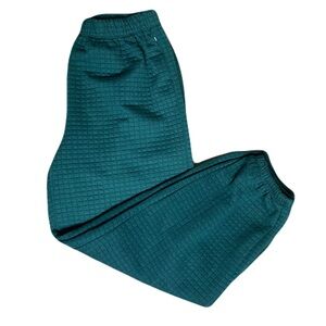 Princess Polly Green Sweatpants Waffle High Waisted Arabella Pants Women’s 10